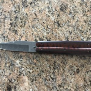 Ralph Turnbull Butterfly Knife