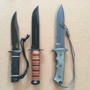 Marine Kabar with Custom Sheath
